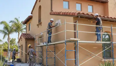 Professional residential painting service in San Diego, CA for home interiors and exteriors