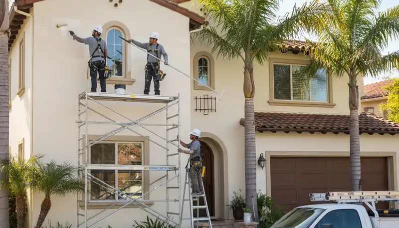 San Diego, CA painting contractor for residential interior and exterior home painting services