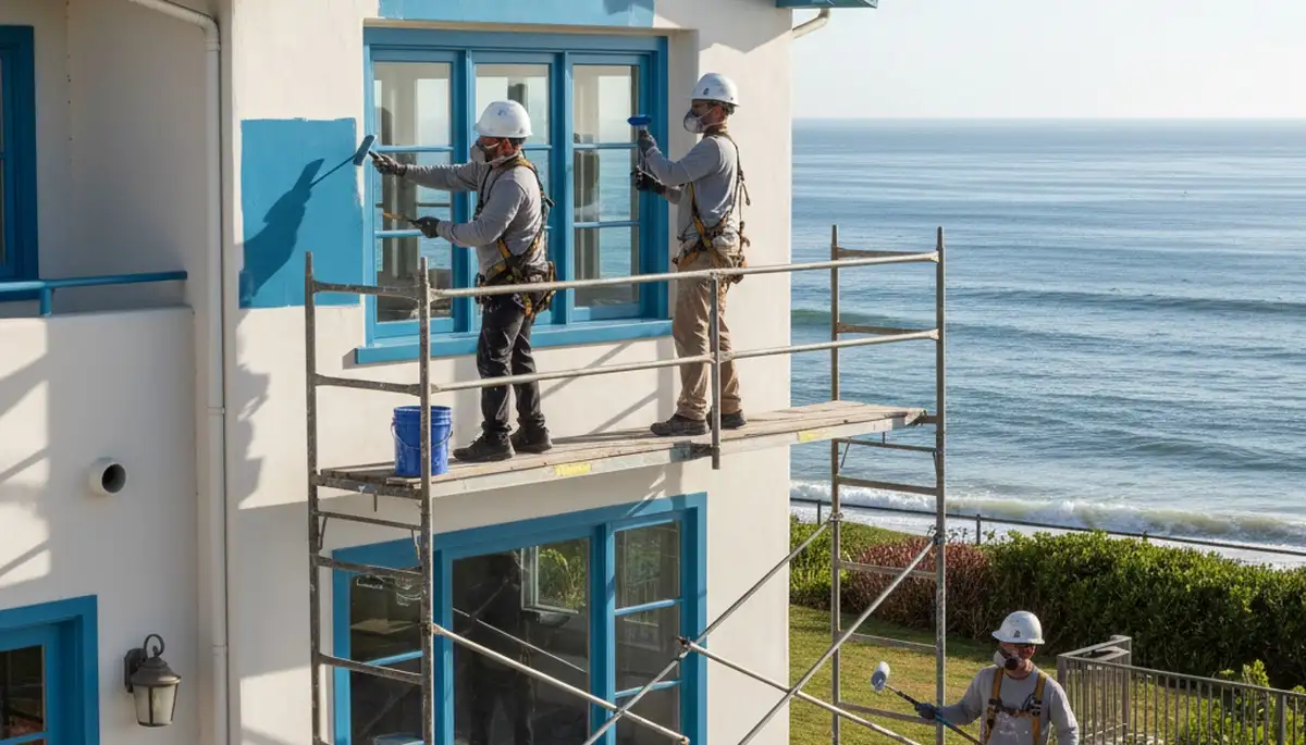 Residential painting services in San Diego, CA for interior and exterior homes