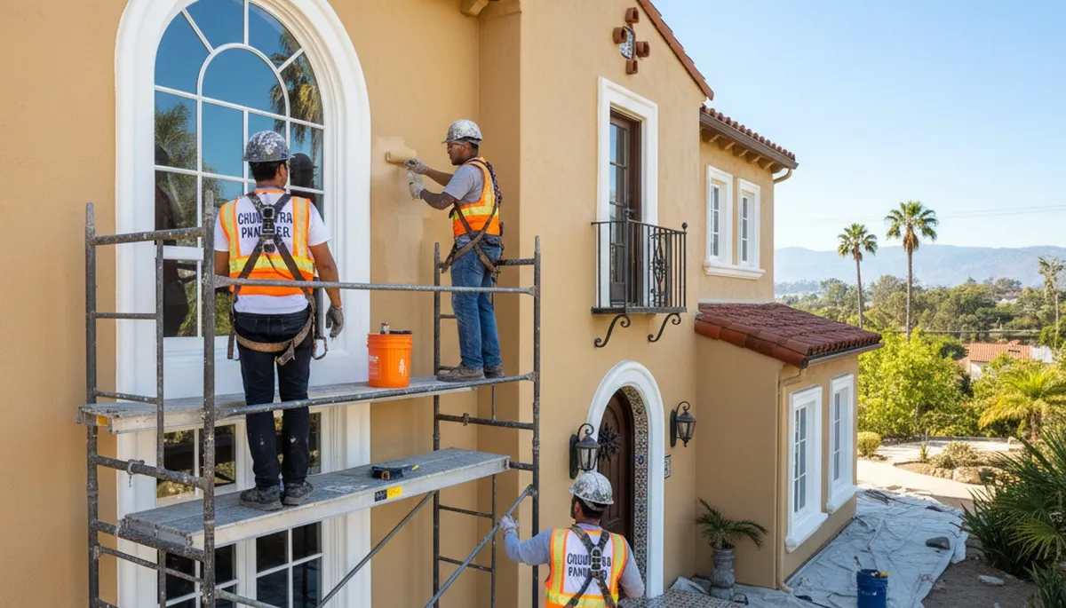 Residential painting services in San Diego, CA for interior and exterior home repainting