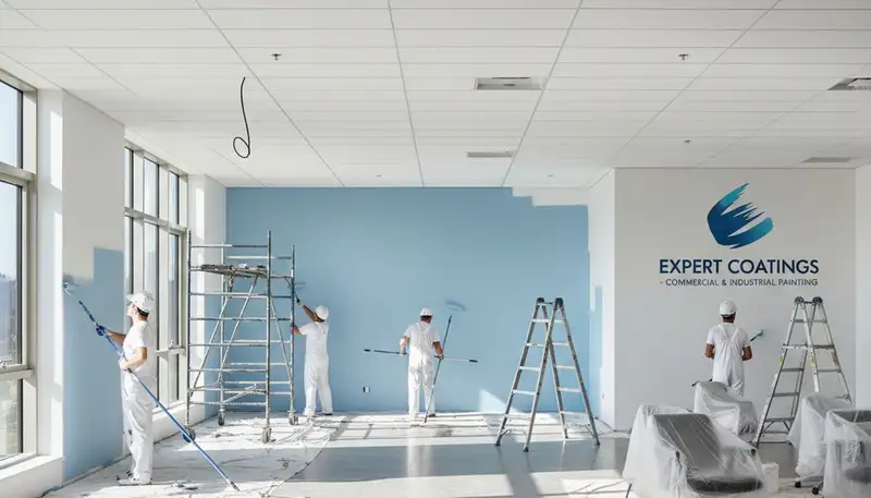 San Diego, CA commercial painting for coastal salt air and sun protection on a business property