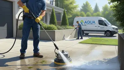 San Diego concrete pressure cleaning for patios, driveways, and walkways by San Diego Paint Pros