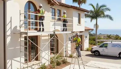 San Diego, CA painting contractor for residential interior and exterior painting services