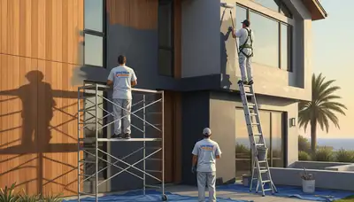 San Diego exterior house painting for coastal homes with weather-resistant finish