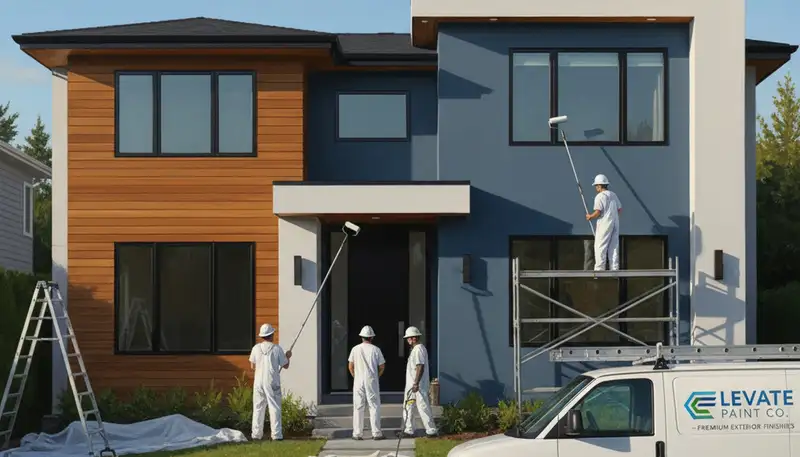 San Diego exterior house painting for coastal homes, protecting siding from sun and salt air