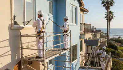 San Diego, CA painting contractor for residential interior and exterior home painting services