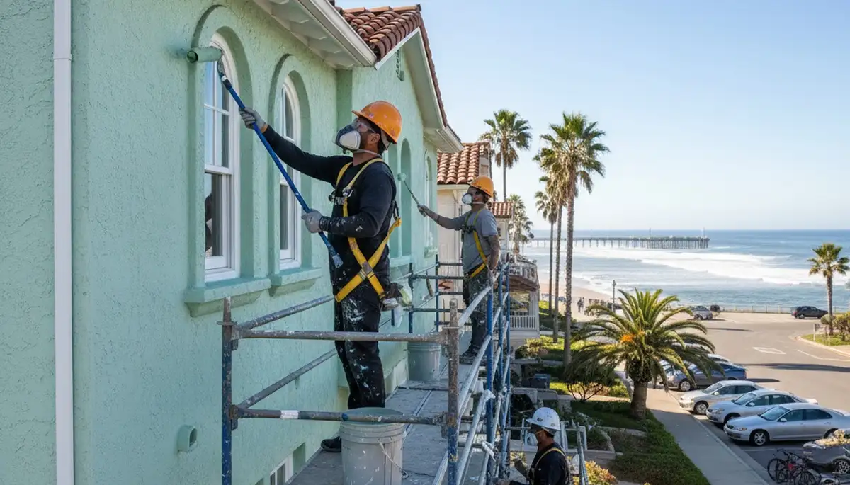 San Diego, CA residential painting service by professional house painters