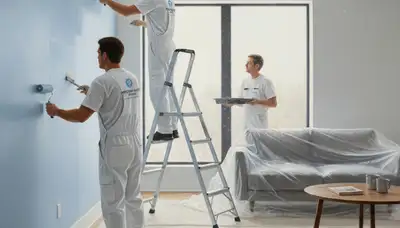 San Diego interior house painting for coastal homes with durable, clean finishes