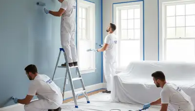 San Diego, CA interior house painting for durable, clean finishes in coastal homes