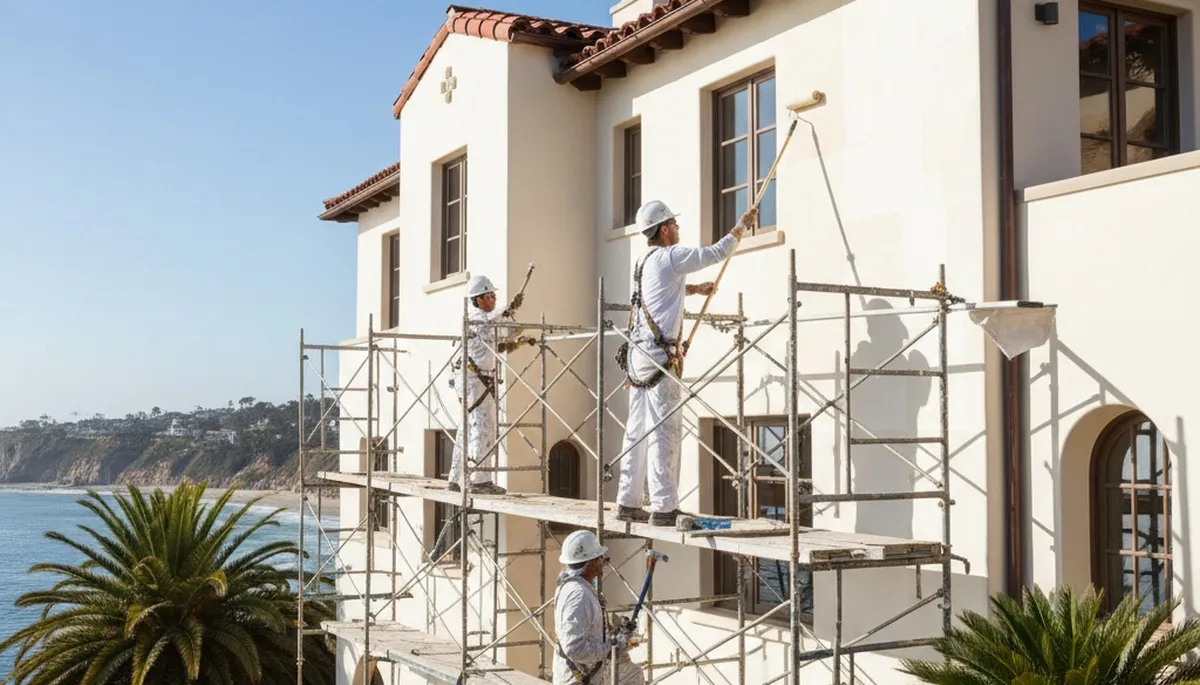 San Diego, CA painting contractor for residential interior and exterior house painting services