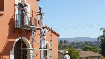 San Diego, CA painting contractors for residential interior and exterior house painting services
