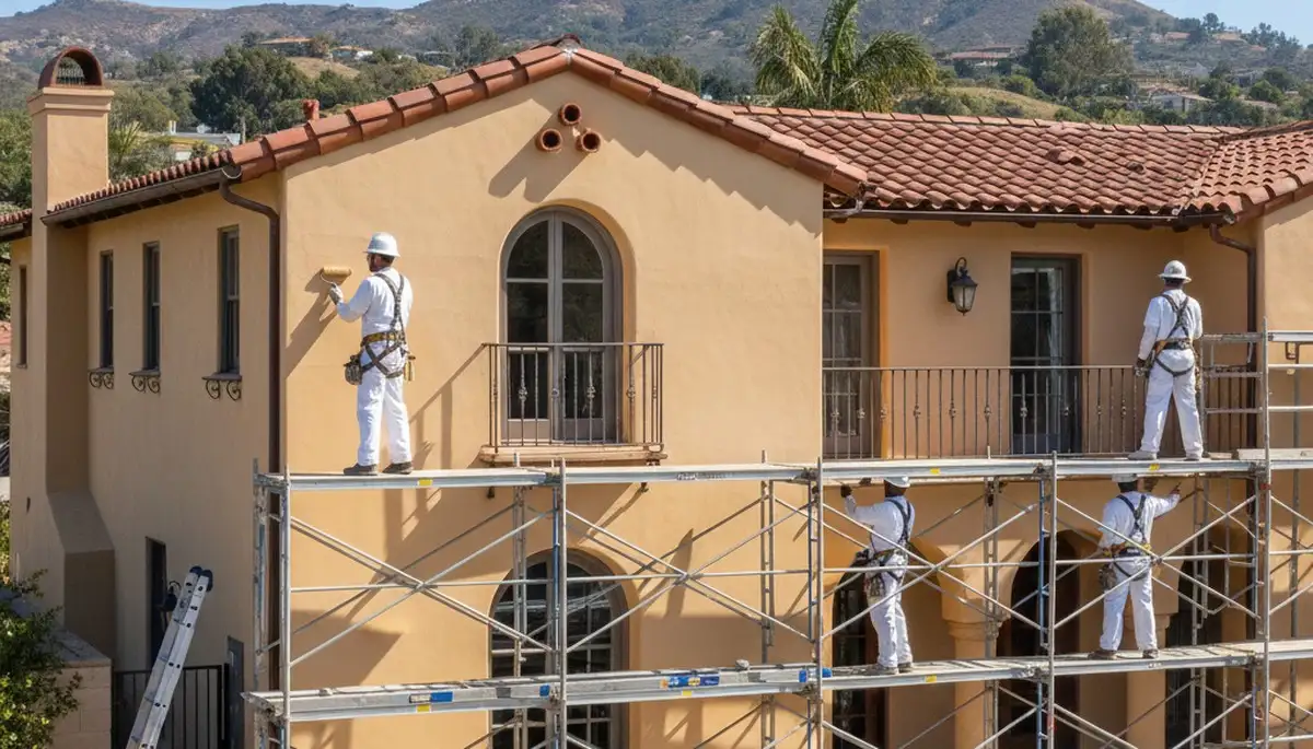 San Diego, CA painting contractor for residential interior and exterior house painting services