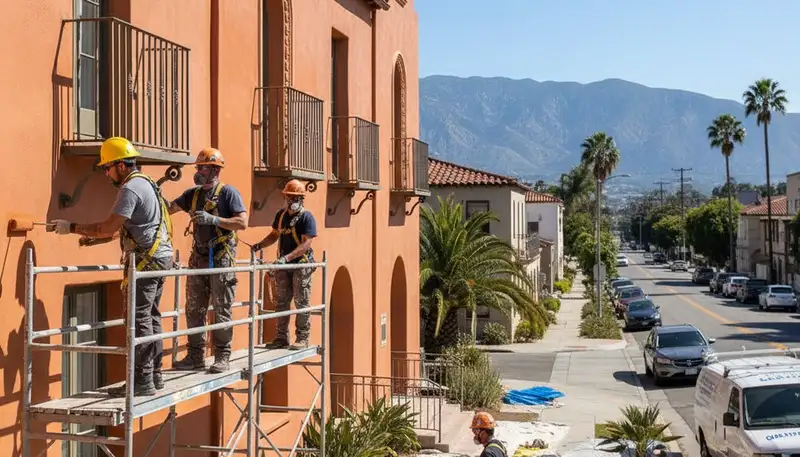 Painting contractor in San Diego, CA providing residential house painting services