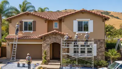 San Diego, CA painting contractor for residential interior and exterior home painting services