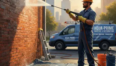 San Diego pressure cleaning for driveway, siding, and patio surfaces by Paint Pros