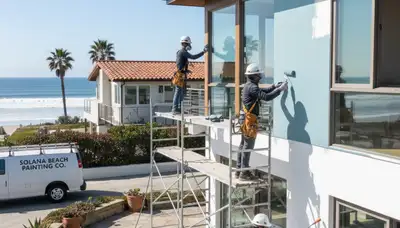 San Diego, CA residential painting service by professional painters for homes and interiors