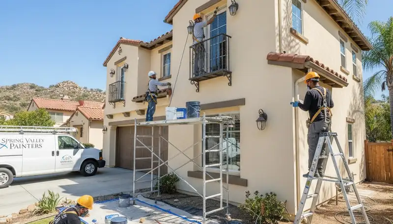 Professional residential painting service in San Diego, CA for homes and interiors