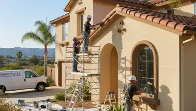 San Diego, CA painting contractor for residential interior and exterior home painting services
