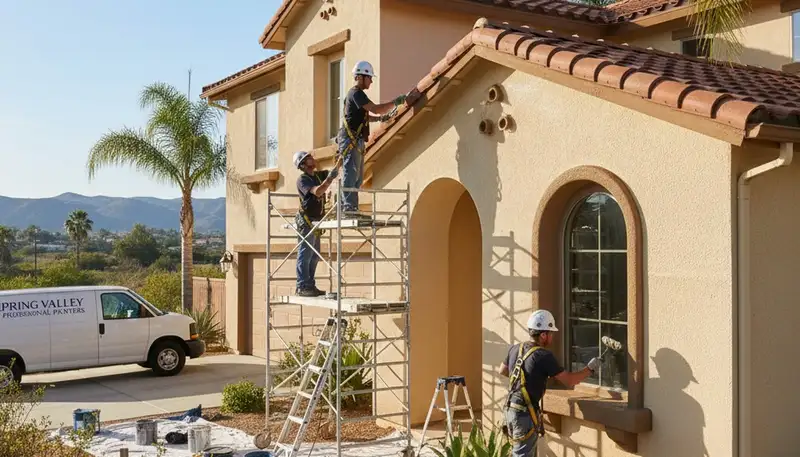 San Diego, CA painting contractor for residential interior and exterior home painting services